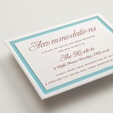 "Charm" - Letterpress Direction Cards in Rosewood by Kelly Watkins - Detail