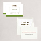 "FOIL Portrait Custom" - Lunar New Year Cards in Charcoal by Minted - Assembled