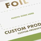 "FOIL Portrait Custom" - Lunar New Year Cards in Charcoal by Minted - Detail