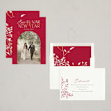 "Shining Arch" - Lunar New Year Cards in Cherry by Nicoletta Savod - Assembled