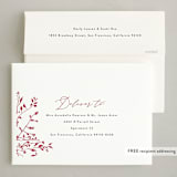 "Shining Arch" - Lunar New Year Cards in Cherry by Nicoletta Savod - FREE Recipient Addressing