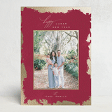 "Golden Frame" - Lunar New Year Cards in Maple Leaf by Nicoletta Savod - Front