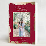 "Golden Frame" - Lunar New Year Cards in Maple Leaf by Nicoletta Savod - Folded Card