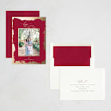 "Golden Frame" - Lunar New Year Cards in Maple Leaf by Nicoletta Savod - Assembled