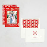 "Luck" - Lunar New Year Cards in Scarlet by Yaling Hou Suzuki - Assembled