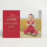 "bright days ahead" - Lunar New Year Cards in Wine by Claudia Orengo - Front