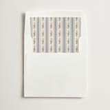 "hand-drawn Vintage garden" - Slip-In Envelope Liners in Blue Jay by Creo Study - Liner in white envelope