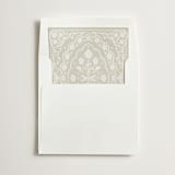 "Written in Romance" - Slip-In Envelope Liners in Ivory by Zove Ahhh - Liner in envelope