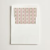 "hand-drawn Vintage garden" - Slip-In Envelope Liners in Petal by Creo Study - Liner in white envelope