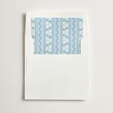 "Hydrangea Vines" - Slip-In Envelope Liners in Nautical by Madhvi Samimi - Liner in envelope