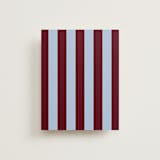 "Cabana Stripe" - Slip-In Envelope Liners in Burgundy by Minted - Full Liner