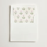 "Patterned florals" - Slip-In Envelope Liners in Rosebud by Creo Study - Liner in white envelope