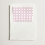 "Cascading Florals Branch" - Slip-In Envelope Liners in Bougainvillea by Tamara Hilje - Liner in white envelope