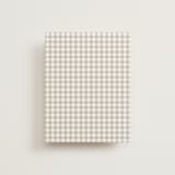 "Gingham" - Slip-In Envelope Liners in Fawn by Minted - Full Liner