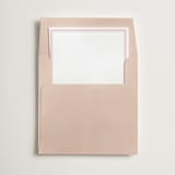 "Border" - Slip-In Envelope Liners in Peony by Minted - Liner in envelope