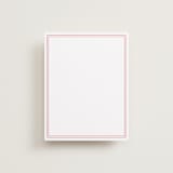 "Border" - Slip-In Envelope Liners in Peony by Minted - Full Liner