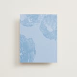 "Blue Maximalist Poppies" - Slip-In Envelope Liners in Blue Jay by Morgan Kendall - Full Liner