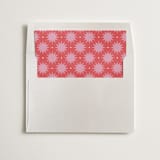 "Merry, Merry!" - Slip-In Envelope Liners in Ruby by Alston Foster - Liner in envelope