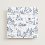 "Blue Christmas Toile" - Slip-In Envelope Liners in Periwinkle by Jennifer Lew - Full Liner