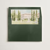 "Giardino" - Slip-In Envelope Liners in Celadon by Pati Cascino - Liner in envelope