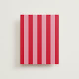 "Cabana Stripe" - Slip-In Envelope Liners in Candy Apple by Minted - Full Liner