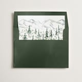 "Paradise" - Slip-In Envelope Liners in Forest by Petra Kern - Liner in envelope