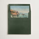 "Ocean Flowers" - Slip-In Envelope Liners in Ocean by Wendy Keller - Liner in envelope
