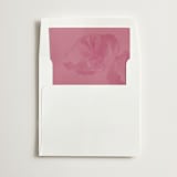 "Pink Maximalist Poppies" - Slip-In Envelope Liners in Flamingo by Morgan Kendall - Liner in envelope