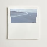 "Seaside Daisies" - Slip-In Envelope Liners in Sea by Arohika Verma - Liner in white envelope