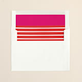 "Let Joy Overflow" - Slip-In Envelope Liners in Bright Magenta by Tanya Lee of Frooted Design - Liner in envelope