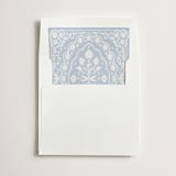 "Light Blue Written in Romance" - Slip-In Envelope Liners in Skyway by Zove Ahhh - Liner in envelope
