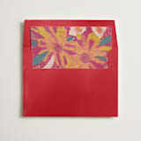 "Funky Oil Pastel" - Slip-In Envelope Liners in Mulberry by Alisa Galitsyna - Liner in envelope