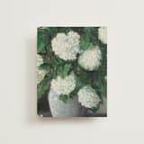 "Hydrangeas" - Slip-In Envelope Liners in Cream by Kate Ahn - Full Liner