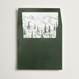 "Paradise" - Slip-In Envelope Liners in Forest by Petra Kern - Liner in envelope