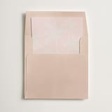 "Palm Trees" - Slip-In Envelope Liners in Peony by Lucrecia Caporale - Liner in envelope