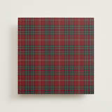 "Red Plaid Collage" - Slip-In Envelope Liners in Berry by Stacey Meacham - Full Liner