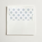 "Blue Merry, Merry!" - Slip-In Envelope Liners in Sky by Alston Foster - Liner in white envelope