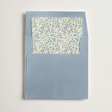 "Yellow Ditsy Floral" - Slip-In Envelope Liners in Hydrangea by Paper Sun Studio - Liner in envelope