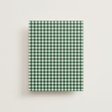 "Gingham" - Slip-In Envelope Liners in Forest by Minted - Full Liner