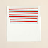 "Wonderful Frame" - Slip-In Envelope Liners in Tomato by Jody Wody - Liner in envelope