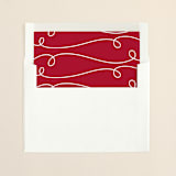 "All is Merry" - Slip-In Envelope Liners in Snow by Shirley Lin Schneider - Liner in envelope