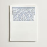 "Light Blue Written in Romance" - Slip-In Envelope Liners in Skyway by Zove Ahhh - Liner in envelope