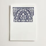 "Written in Romance" - Slip-In Envelope Liners in Deep Moon by Zove Ahhh - Liner in envelope