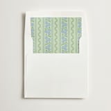 "Hydrangea Vines" - Slip-In Envelope Liners in Coastal by Madhvi Samimi - Liner in envelope