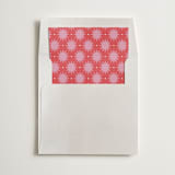 "Merry, Merry!" - Slip-In Envelope Liners in Ruby by Alston Foster - Liner in envelope