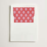 "Merry, Merry!" - Slip-In Envelope Liners in Ruby by Alston Foster - Liner in white envelope