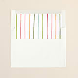 "Jingly" - Slip-In Envelope Liners in Christmas Lights by Kelly Nasuta - Liner in envelope