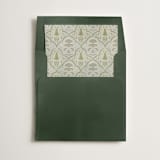 "Moroccan Print" - Slip-In Envelope Liners in Celeste by Gwen Bedat - Liner in envelope