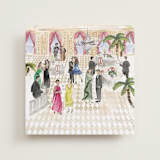"Party Scene" - Slip-In Envelope Liners in Peach by Pati Cascino - Full Liner