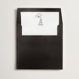 "Love on Tap" - Slip-In Envelope Liners in Noir by Helena Vitto - Liner in envelope